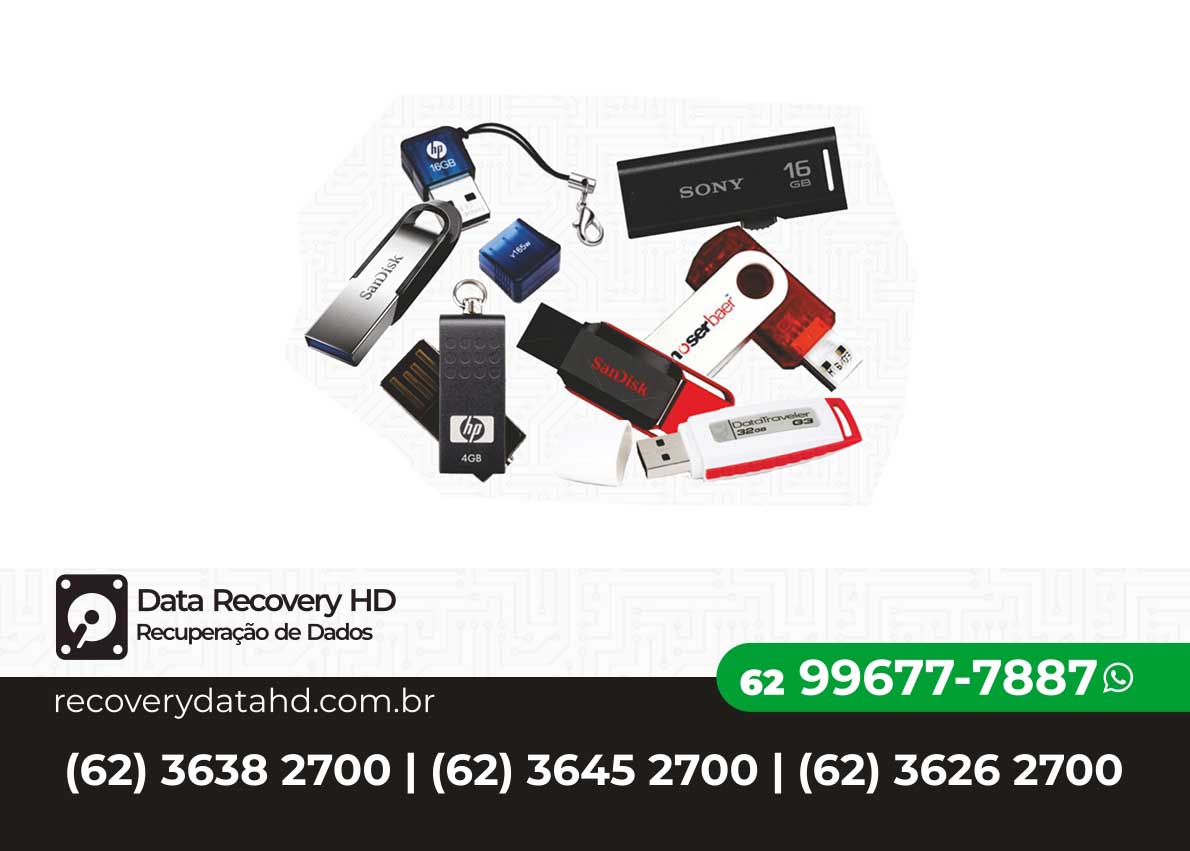 RECOVERY DATA HD-RECUPERAÇÃO DE DADOS PENDRIVE GOIANIA